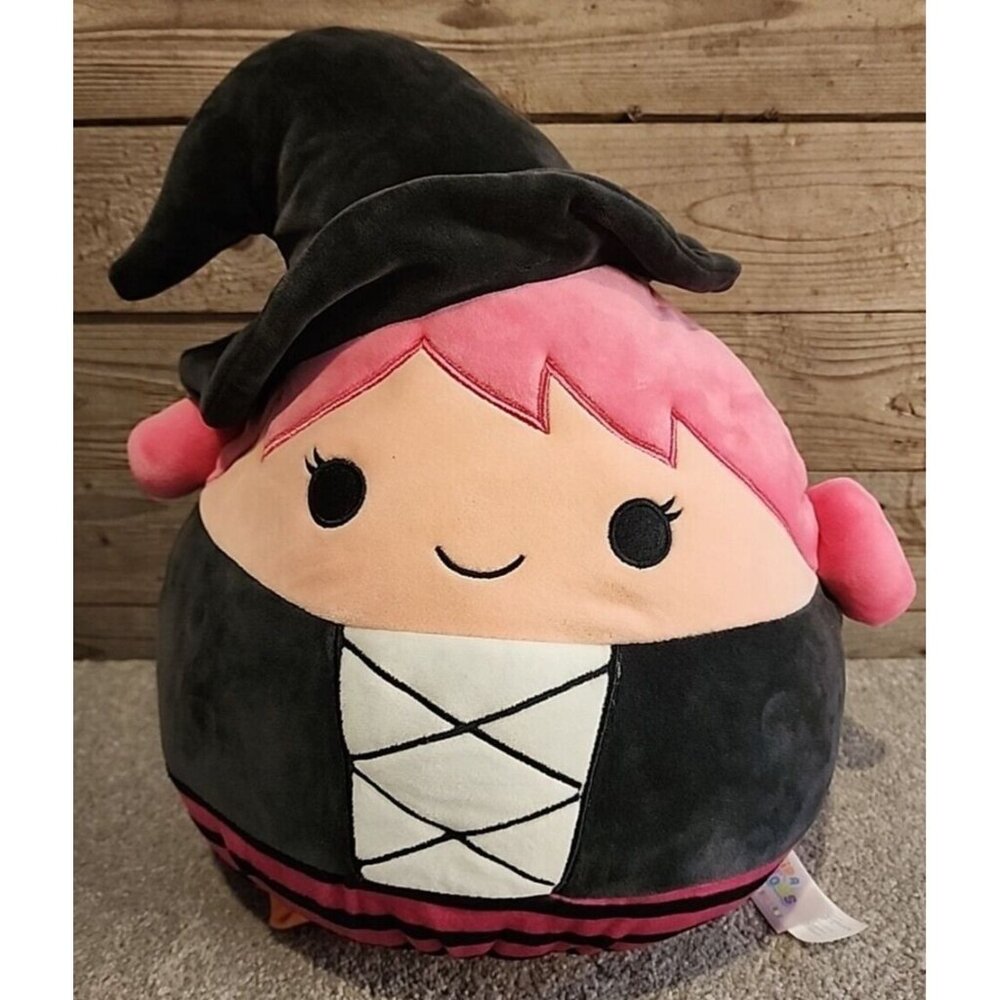 Squishmallows 12-14" Wexla Witch Johanna Cauldron Flip-A-Mallow Halloween Plush
